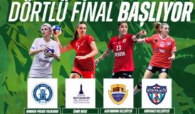 Kadınlar Türkiye Kupası Dört Final heyecanı başlıyor
