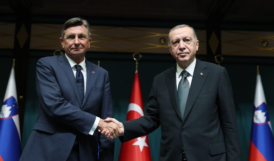 Slovenya Cumhurbaşkanı, değerli dostum Sayın Borut Pahor’u Ankara’da misafir ettik.