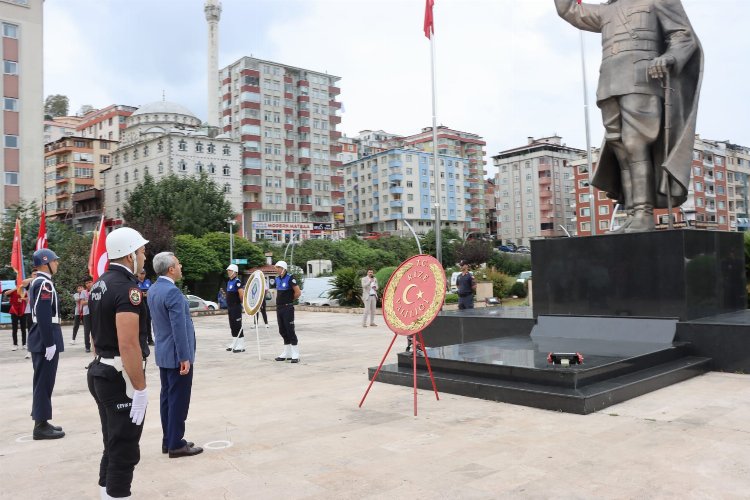 Atatürk’ün Rize’ye gelişinin 99. yılı kutlandı