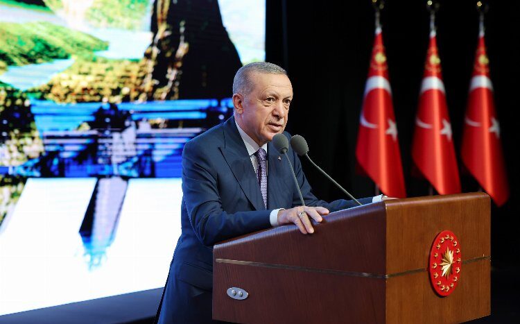 Cumhurbaşkanı Erdoğan: Suyunuz varsa medenisiniz