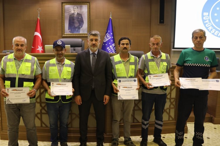 Bursa’da ulaştıran ekip sertifikalandı