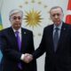 Cumhurbaşkanı Erdoğan Kazakistanlı mevkidaşıyla görüştü