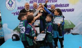 Rize’de ‘Çocuk Futbol Turnuvası’ sona erdi