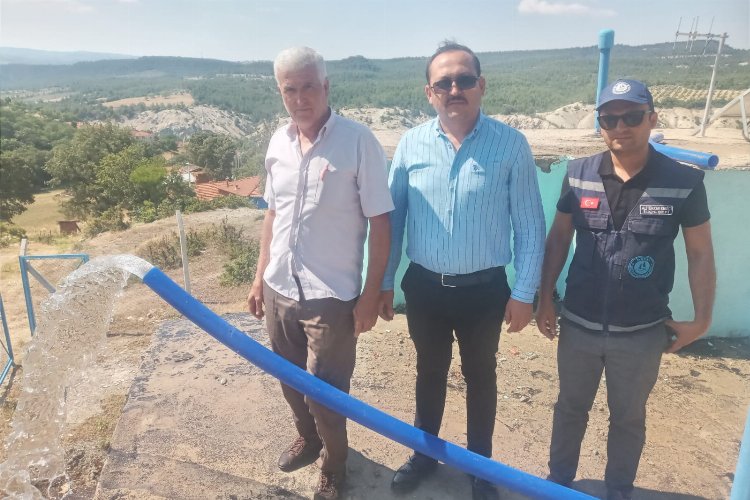 Manisa Kıranköy’de  su sorunu tarihe karıştı
