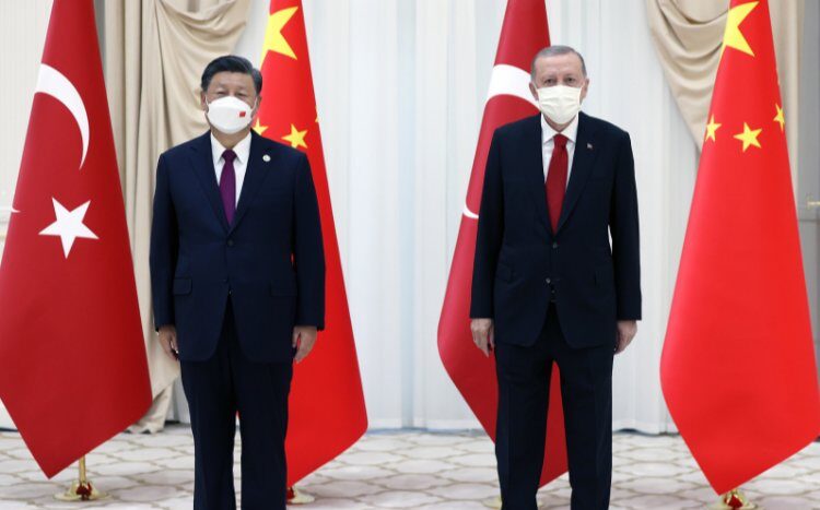 Cumhurbaşkanı Erdoğan Semerkant’ta ikili temasları sürdürüyor