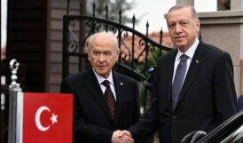 Yılın ilk görüşmesi başladı… Erdoğan-Bahçeli bir araya geldi