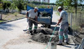 Nevşehir Belediyesi’nden bayram öncesi temizlik